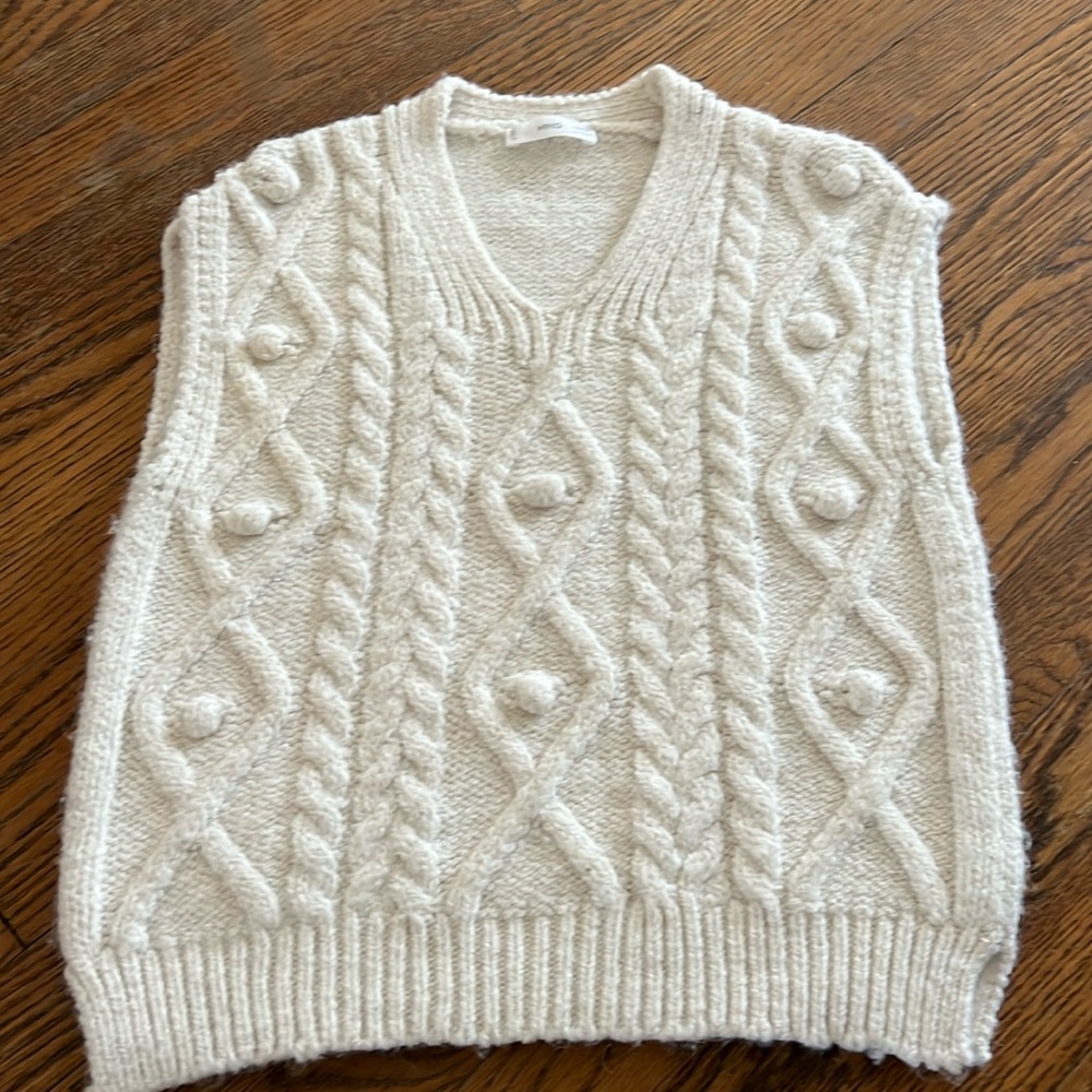 Mango kids sweater vest